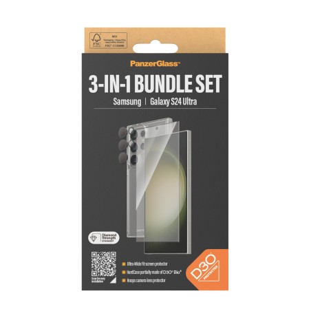 Custodia per Cellulare Panzer Glass B1212+7352 Trasparente Galaxy S24 Ultra