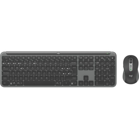 Tastiera e Mouse Logitech MK950 Grafite Qwerty in Spagnolo