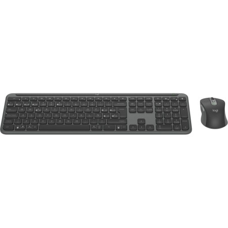 Tastiera e Mouse Logitech MK950 Grafite Qwerty in Spagnolo