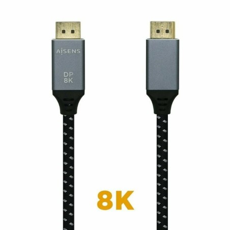 Cavo DisplayPort Aisens A149-0436 Nero Nero/Grigio 1,5 m