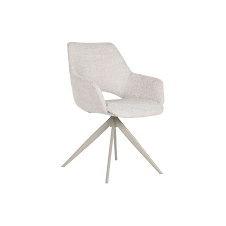 Sedia da Sala da Pranzo Home ESPRIT Beige 61 x 60 x 82 cm