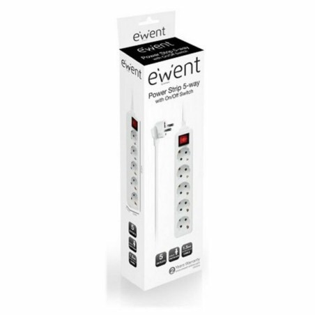 Multipresa 5 Prese con Interruttore Ewent EW3916 (1,5 m)