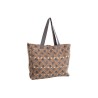 Borsa Donna Home ESPRIT Marrone Turchese Corallo 55 x 14 x 35 cm (3 Unità)