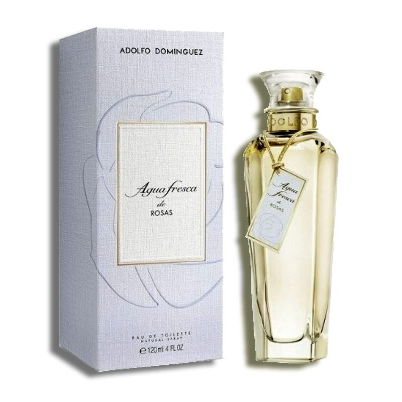 Profumo Donna Adolfo Dominguez Agua Fresca de Rosas EDT 120 ml Profumo Donna Adolfo Dominguez Agua Fresca de Rosas EDT 120 ml