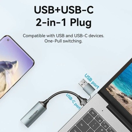 Adattatore USB-C con HDMI Vention ACWHA 10 cm