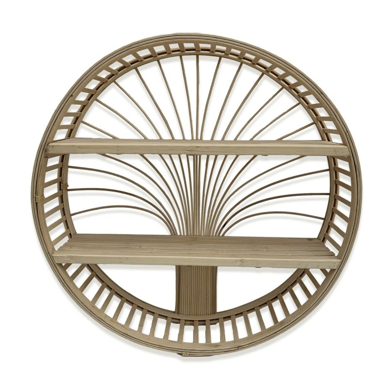 Scaffale Versa Bambù 13 x 50 x 50 cm Rotondo Scaffale Versa Bambù 13 x 50 x 50 cm Rotondo