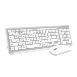 Tastiera Subblim SUBKBC-DCEP10 Bianco Qwerty in Spagnolo QWERTY