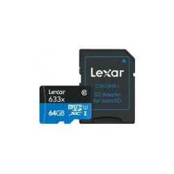 Scheda Micro SD Lexar LMS0633064G-BNNNG 64 GB