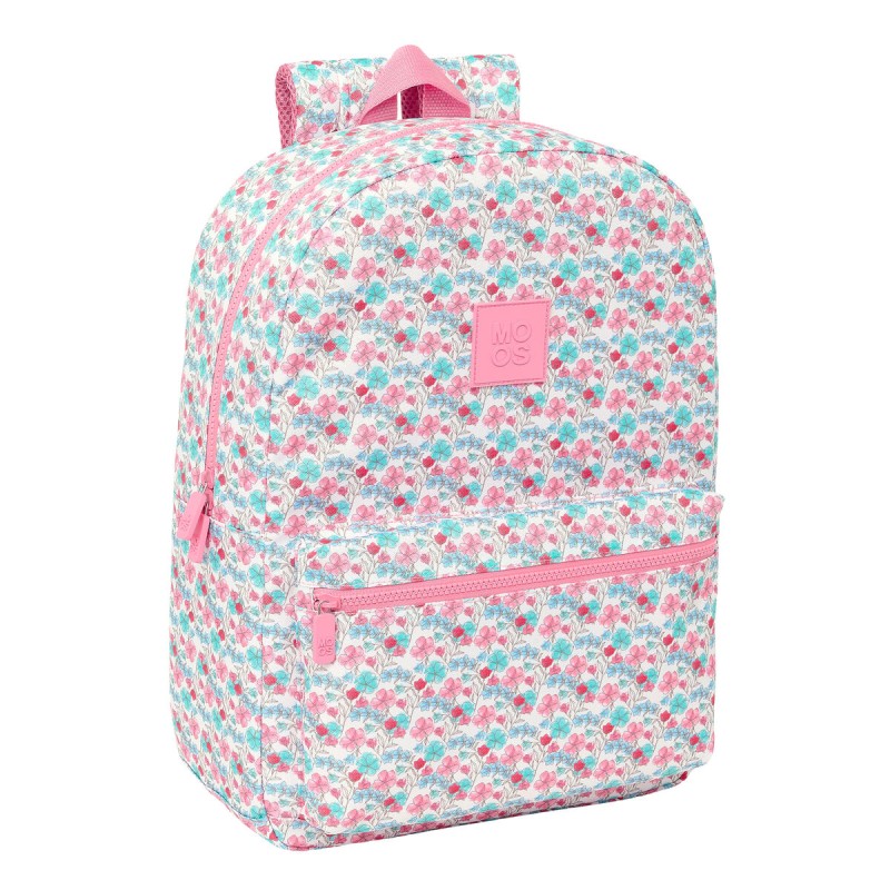 Zaino per Portatile Moos Flores Multicolore 32 x 43 x 14 cm Zaino per Portatile Moos Flores Multicolore 32 x 43 x 14 cm