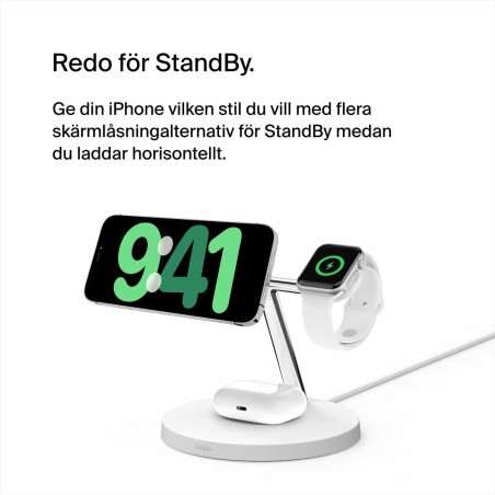 Caricabatterie Senza Fili Belkin WIZ009VFWH-V2 Bianco