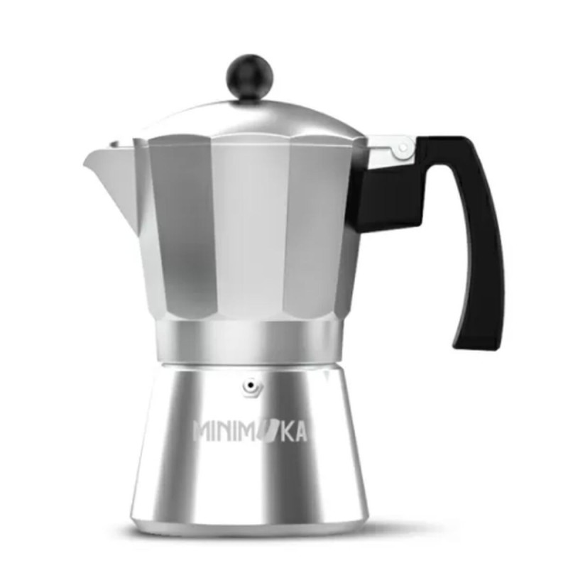 Caffettiera Italiana Taurus KCP90012 12T Argentato 12 Tazze Alluminio Caffettiera Italiana Taurus KCP90012 12T Argentato 12 Tazze Alluminio