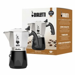 Caffettiera Italiana Bialetti Nero Alluminio Termoplastico 4 Tazze