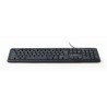 Tastiera GEMBIRD KB-U-103-RU Nero Monocromatica Inglese Russo QWERTY