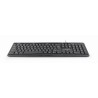 Tastiera GEMBIRD KB-U-103-RU Nero Monocromatica Inglese Russo QWERTY