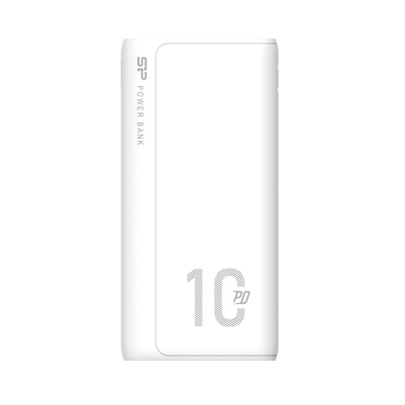 Powerbank Silicon Power SP10KMAPBKQP150W Bianco 10000 mAh Powerbank Silicon Power SP10KMAPBKQP150W Bianco 10000 mAh