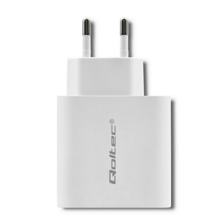 Caricabatterie da Parete Qoltec 51718 Bianco 45 W (1 Unità)