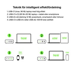 Caricabatterie Portatile Belkin WCH010VFBK Nero