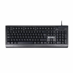 Tastiera CoolBox COO-TEC04DNI Nero Qwerty in Spagnolo
