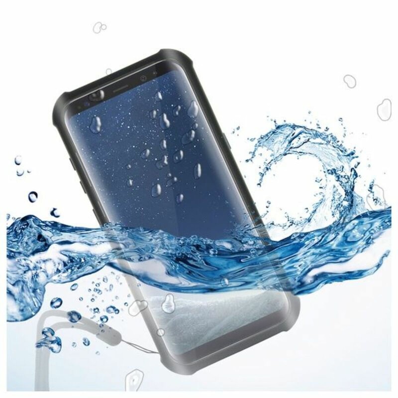 Custodia Subacquea Samsung Galaxy S8+ KSIX Aqua Case Nero Trasparente Custodia Subacquea Samsung Galaxy S8+ KSIX Aqua Case Nero Trasparente