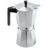 Caffettiera Italiana Valira VITRO 12T Argentato Alluminio 12 Tazze