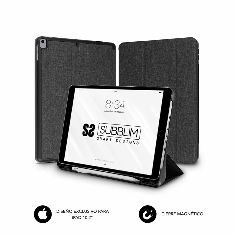 Custodia per Tablet Subblim SUBCST5SC310 Nero 10,2" Custodia per Tablet Subblim SUBCST5SC310 Nero 10,2"