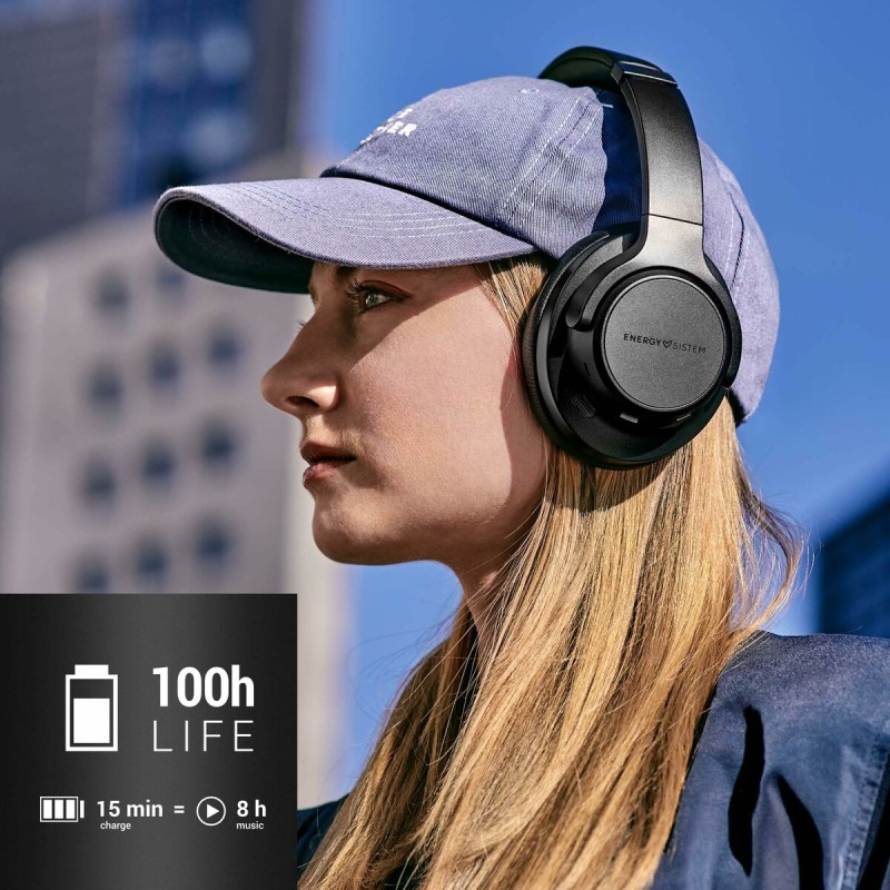 Auricolari Energy Sistem 458394 Nero Auricolari Energy Sistem 458394 Nero