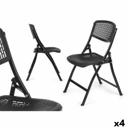 Sedia Pieghevole Gift Decor ZJ-Y59BL ZJ-Y59BL Nero 59 x 50 x 82 cm 108 x 13,5 x 50 cm (4 Unità)