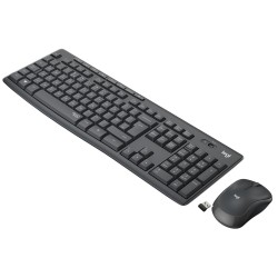Tastiera Logitech 920-009803 Grafite Qwerty in Spagnolo AZERTY