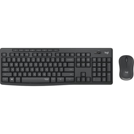 Tastiera Logitech 920-009803 Grafite Qwerty in Spagnolo AZERTY
