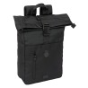 Zaino per Portatile Real Madrid C.F. Nero 28 x 42 x 13 cm