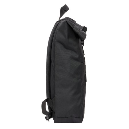 Zaino per Portatile Real Madrid C.F. Nero 28 x 42 x 13 cm