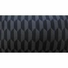 Lettino Jardin Prive Nero Geometrico 132 x 55 x 35 cm legno di faggio