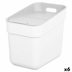 Secchio della spazzatura Curver Bianco Plastica 20 L (6 Unità)
