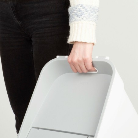 Secchio della spazzatura Curver Bianco Plastica 20 L (6 Unità)