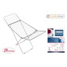 Stendibiancheria Pieghevole 18 m Confortime Hibisco Argentato Metallo 180 x 55 x 109 cm (6 Unità)
