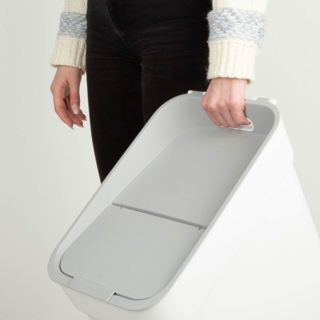 Secchio della spazzatura Curver Bianco Plastica 30 L (6 Unità)