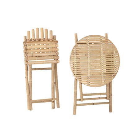 Tavolo con 2 sedie Home ESPRIT 61 x 61 x 73 cm