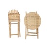 Tavolo con 2 sedie Home ESPRIT 61 x 61 x 73 cm
