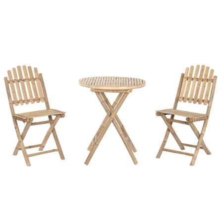 Tavolo con 2 sedie Home ESPRIT 61 x 61 x 73 cm