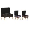 Set di Bauli Home ESPRIT Marrone Multicolore Poliuretano Legno Vintage 70 x 40 x 45 cm (3 Unità)