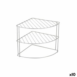 Scaffale ad Angolo Confortime 22,5 x 22,5 x 21,5 cm (10 Unità)