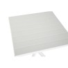 Tavolo da Pranzo Home ESPRIT Grigio Metallo polipropilene 70 x 70 x 75 cm