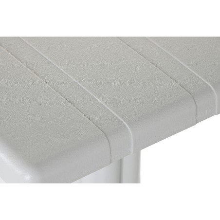 Tavolo da Pranzo Home ESPRIT Grigio Metallo polipropilene 70 x 70 x 75 cm