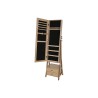 Portagioie Verticale Home ESPRIT Naturale Legno MDF 40 x 36 x 154 cm