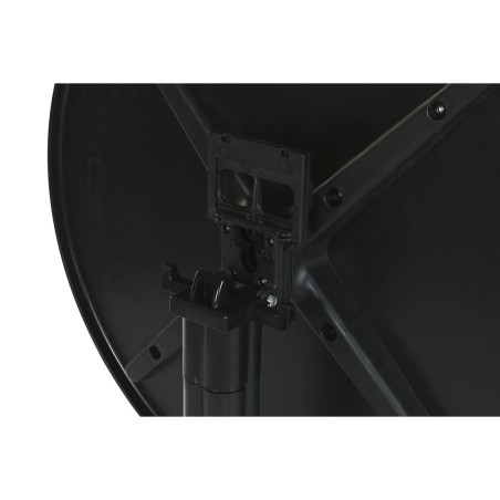Tavolo da Pranzo Home ESPRIT Nero Metallo polipropilene 80 x 80 x 75 cm