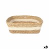 Scatola portaoggetti Privilege vimini Quadrato 27 x 27 x 9 cm (8 Unità)