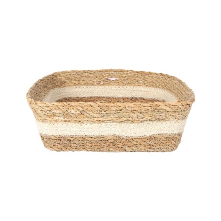 Scatola portaoggetti Privilege vimini Quadrato 27 x 27 x 9 cm (8 Unità)