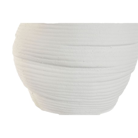 Vaso Home ESPRIT Bianco Ceramica 29 x 29 x 27 cm