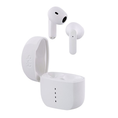 Auricolari Wireless con Custodia di Ricarica T'NB ZIP 2 Bianco