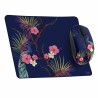 Mouse e Tappetino Gaming T'NB TROPIC Blu scuro